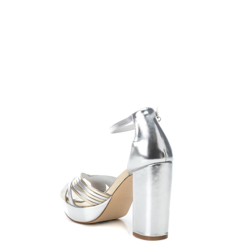 xti silver sandals