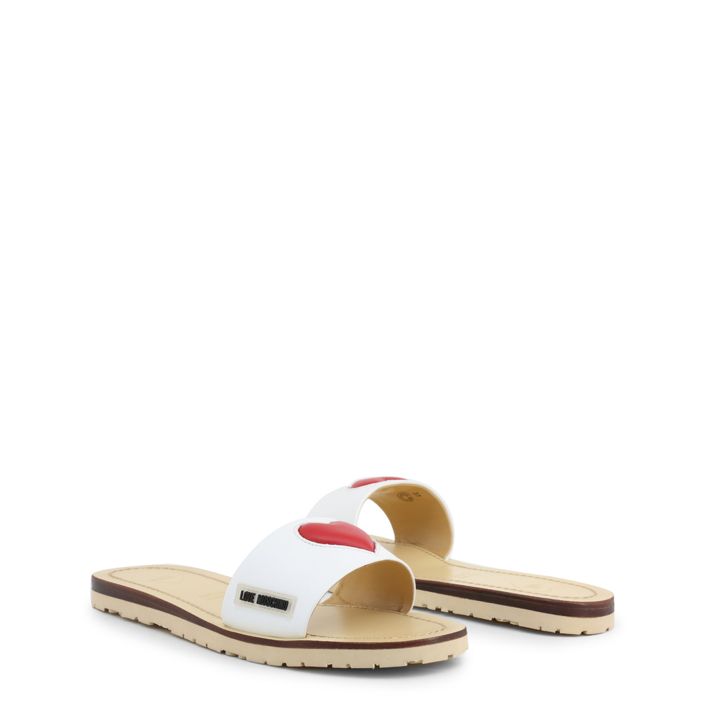 love moschino flip flops
