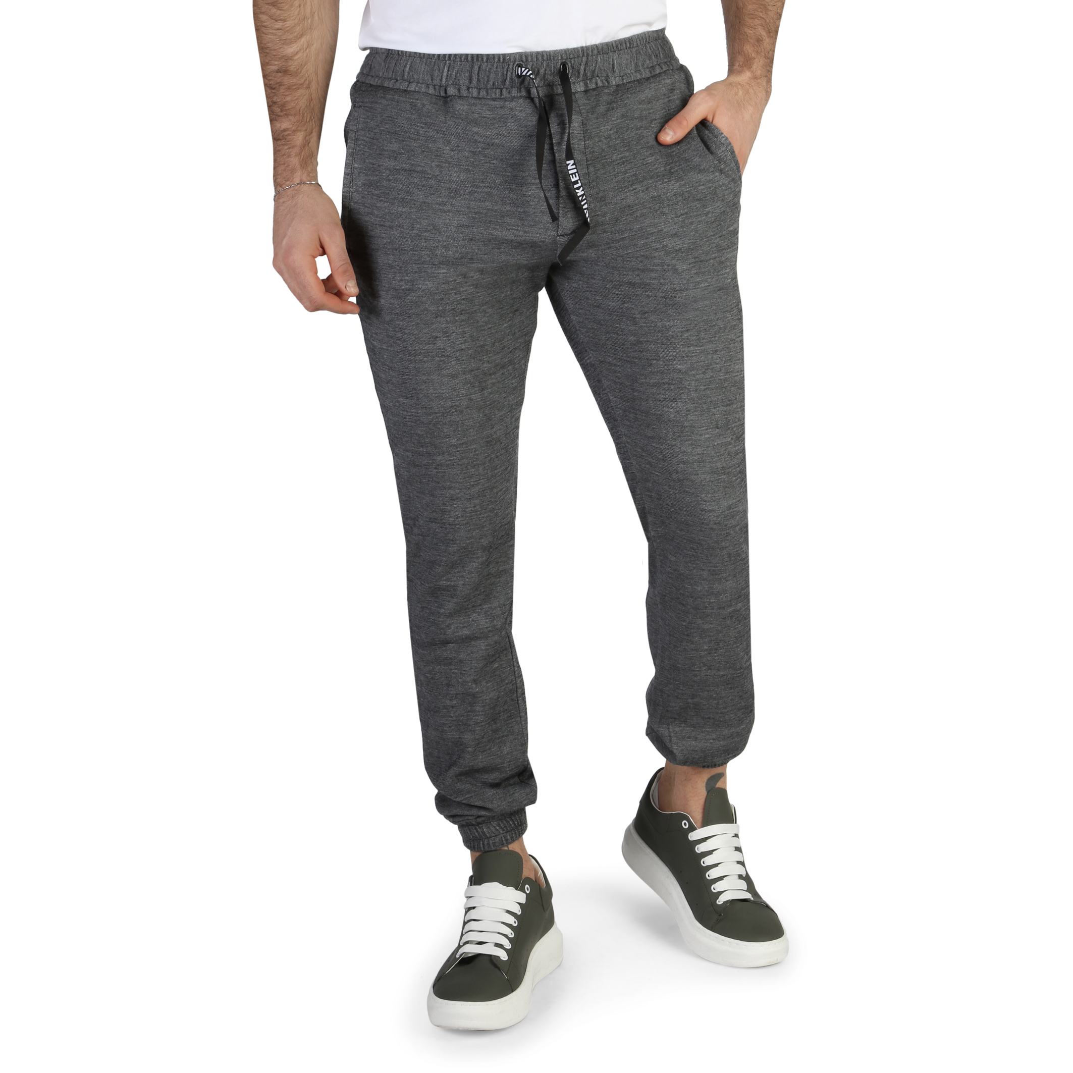 PANTALONI TUTA CALVIN Klein K10K100746 Uomo Grigio 113614 EUR 71,00 -  PicClick FR
