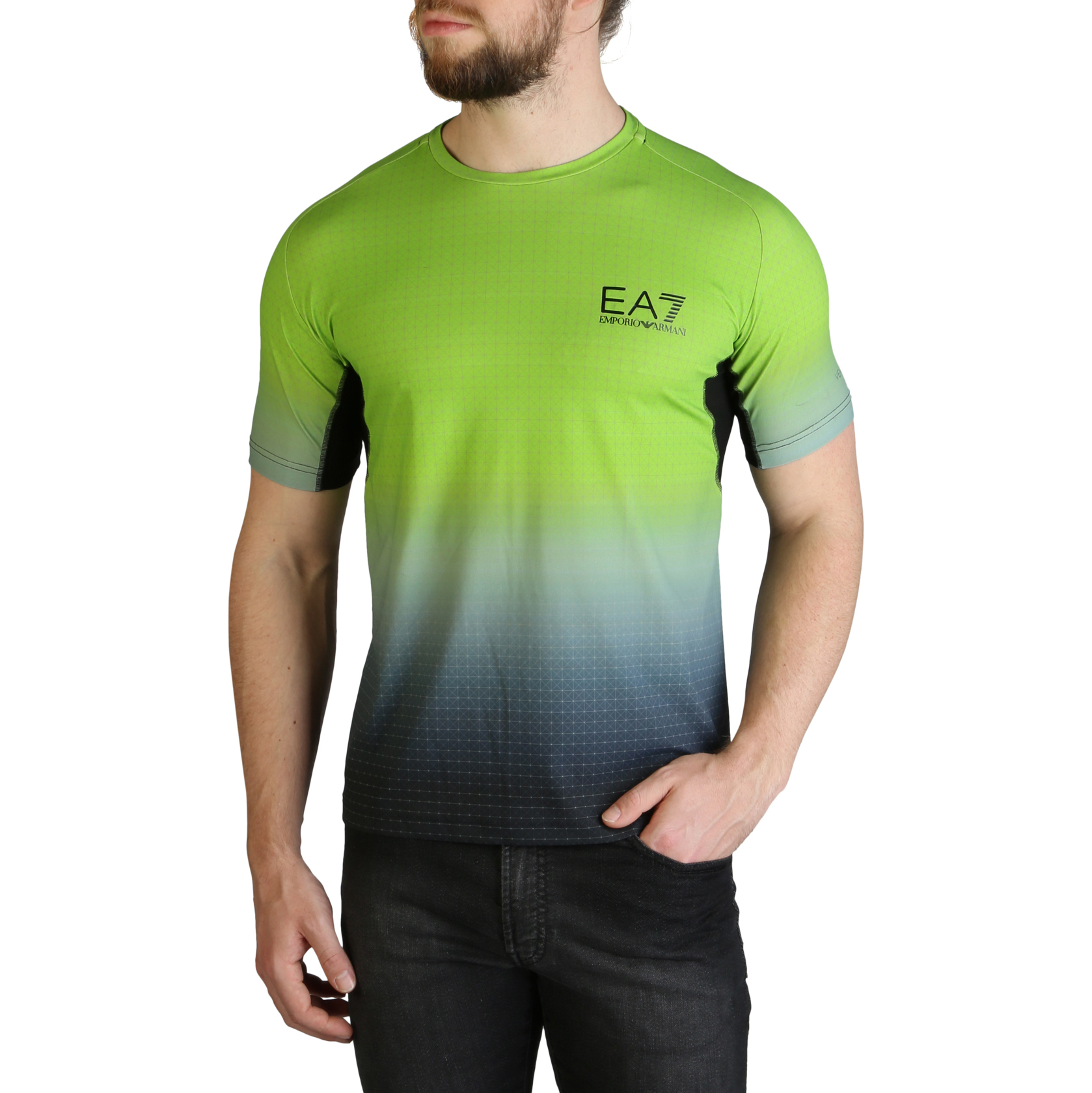 T-shirt  3GPT93 PJ2BZ Uomo Verde 114669