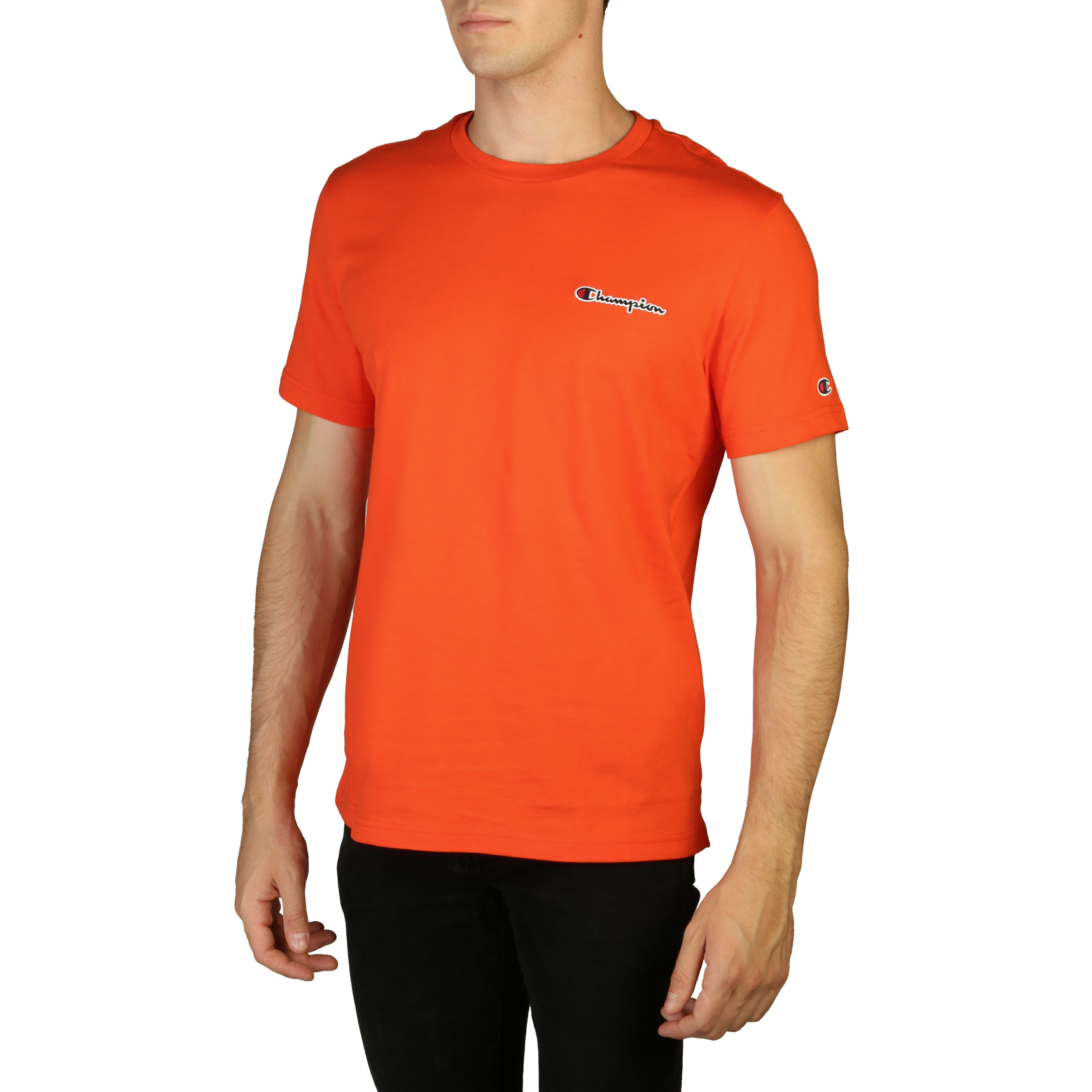 T-shirt 214727 Uomo Arancione 121731