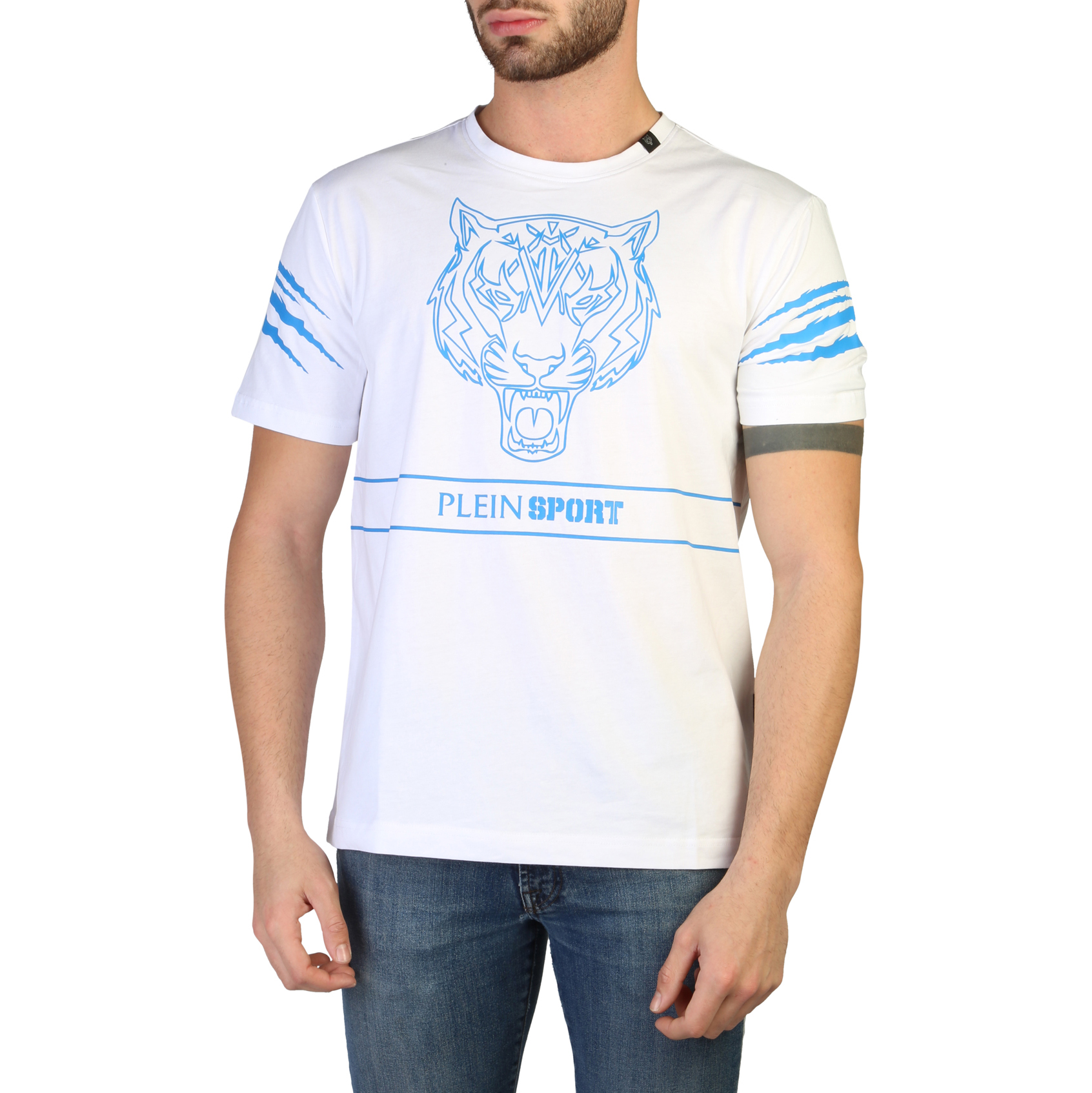 T-shirt TIPS102 Uomo Bianco 124261