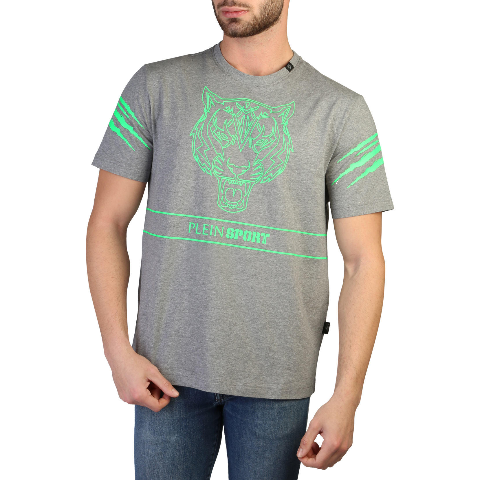 T-shirt TIPS102 Uomo Grigio 124263