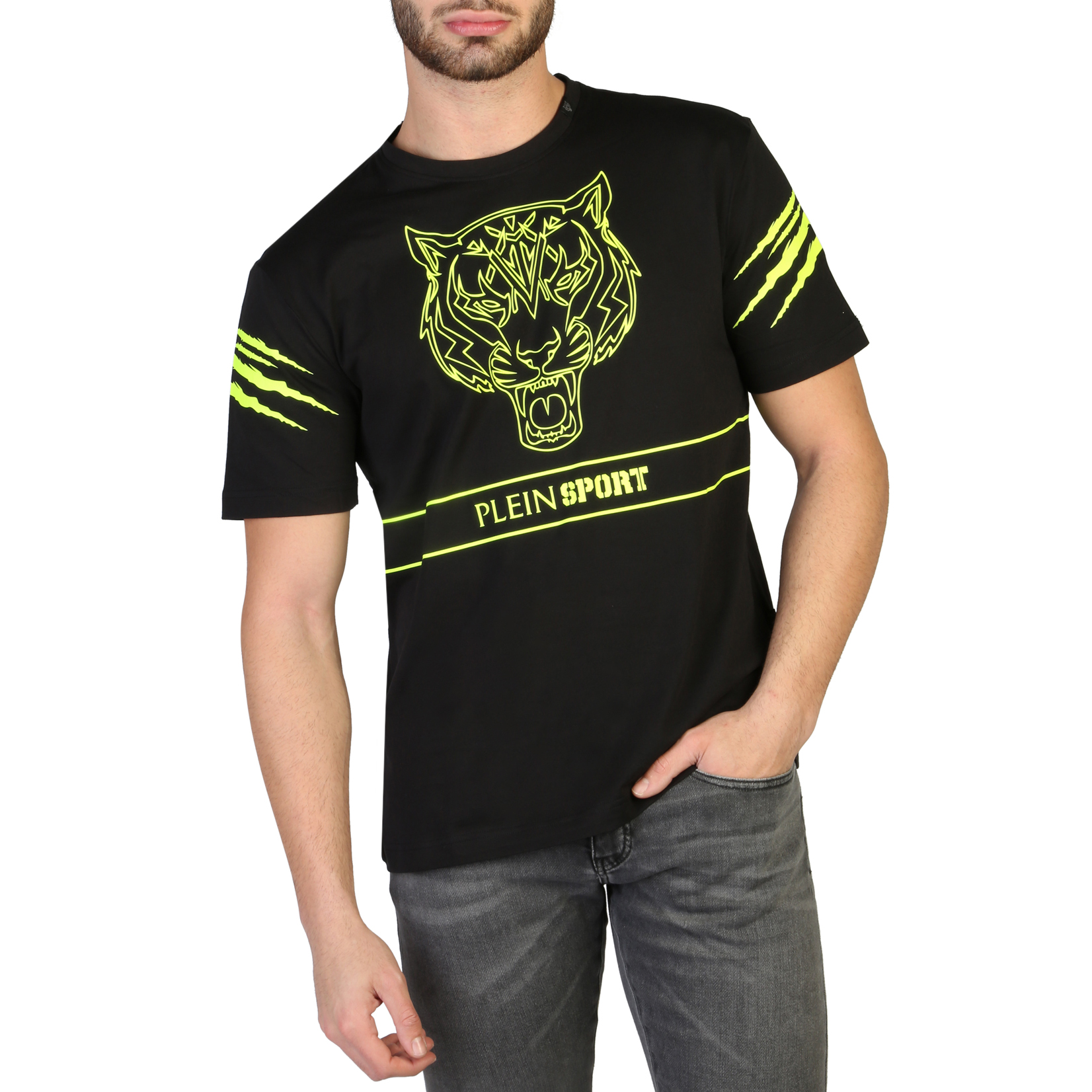 T-shirt TIPS102 Uomo Nero 124264
