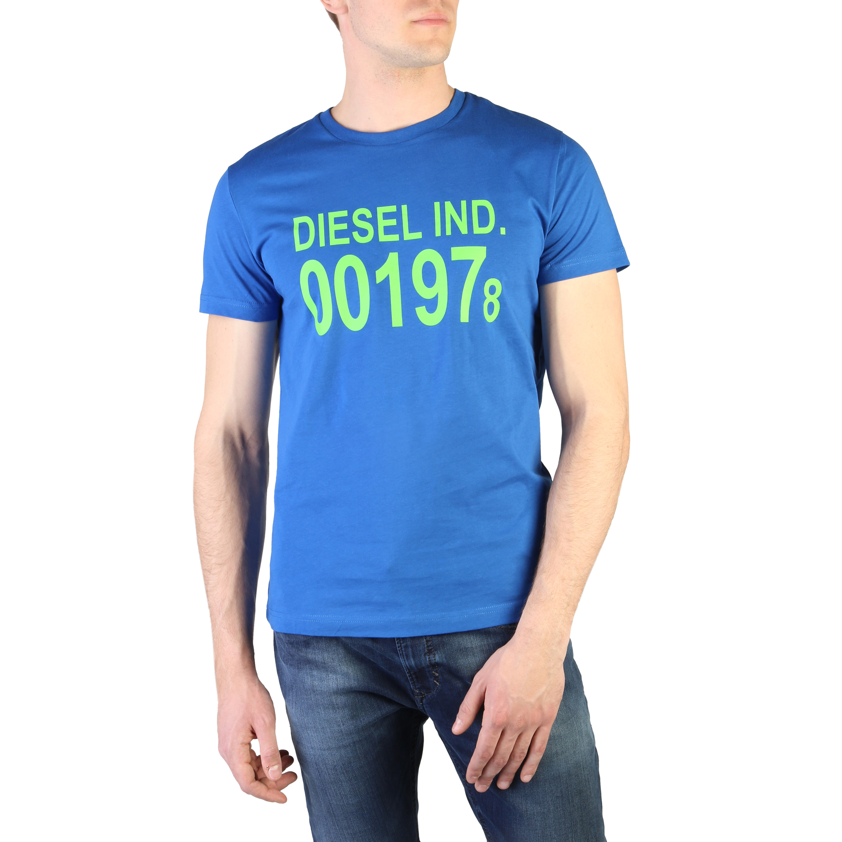 T-shirt T-DIEGO 00SASA Uomo Blu 124370