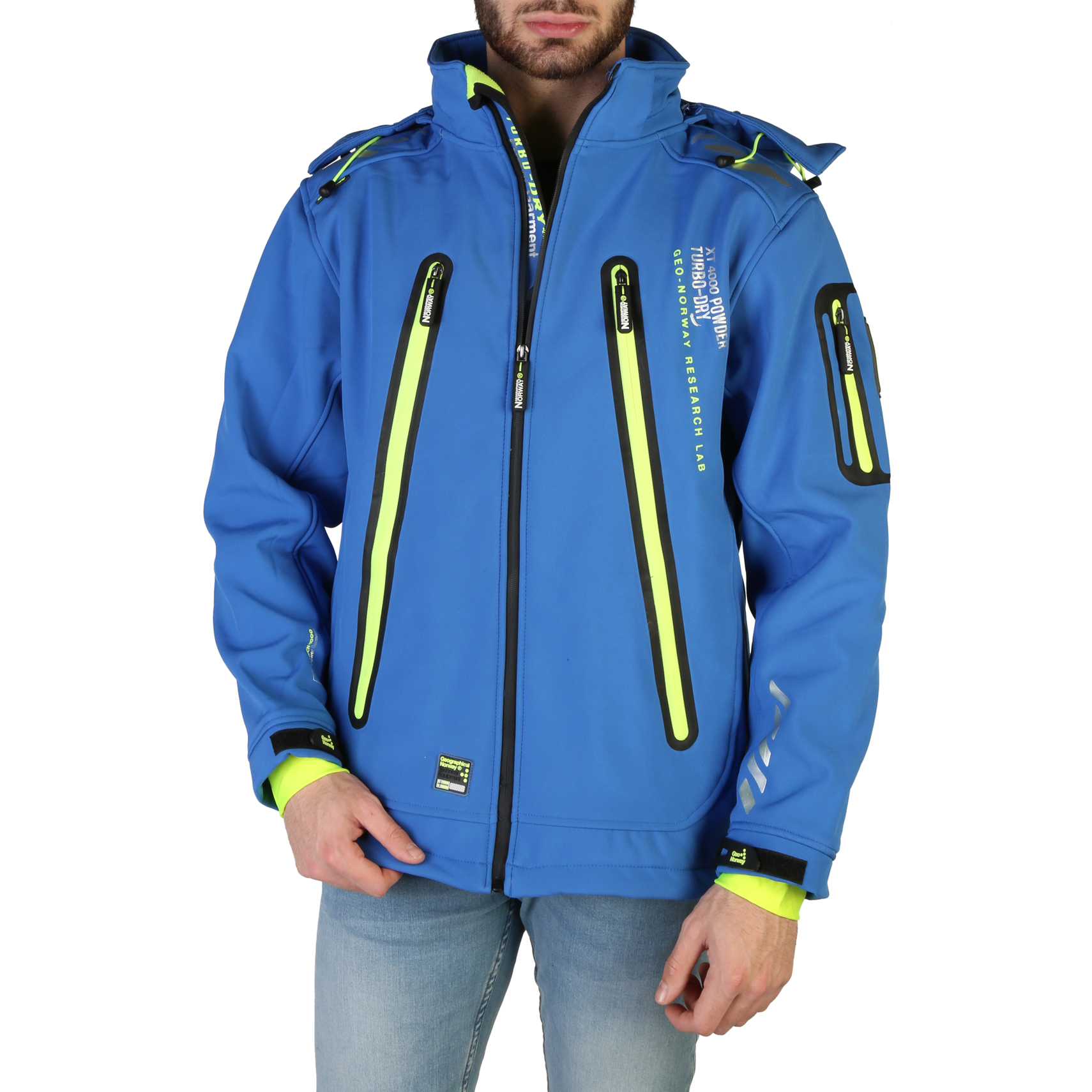 Geographical Norway Men Jackets Tarzan_man Blue