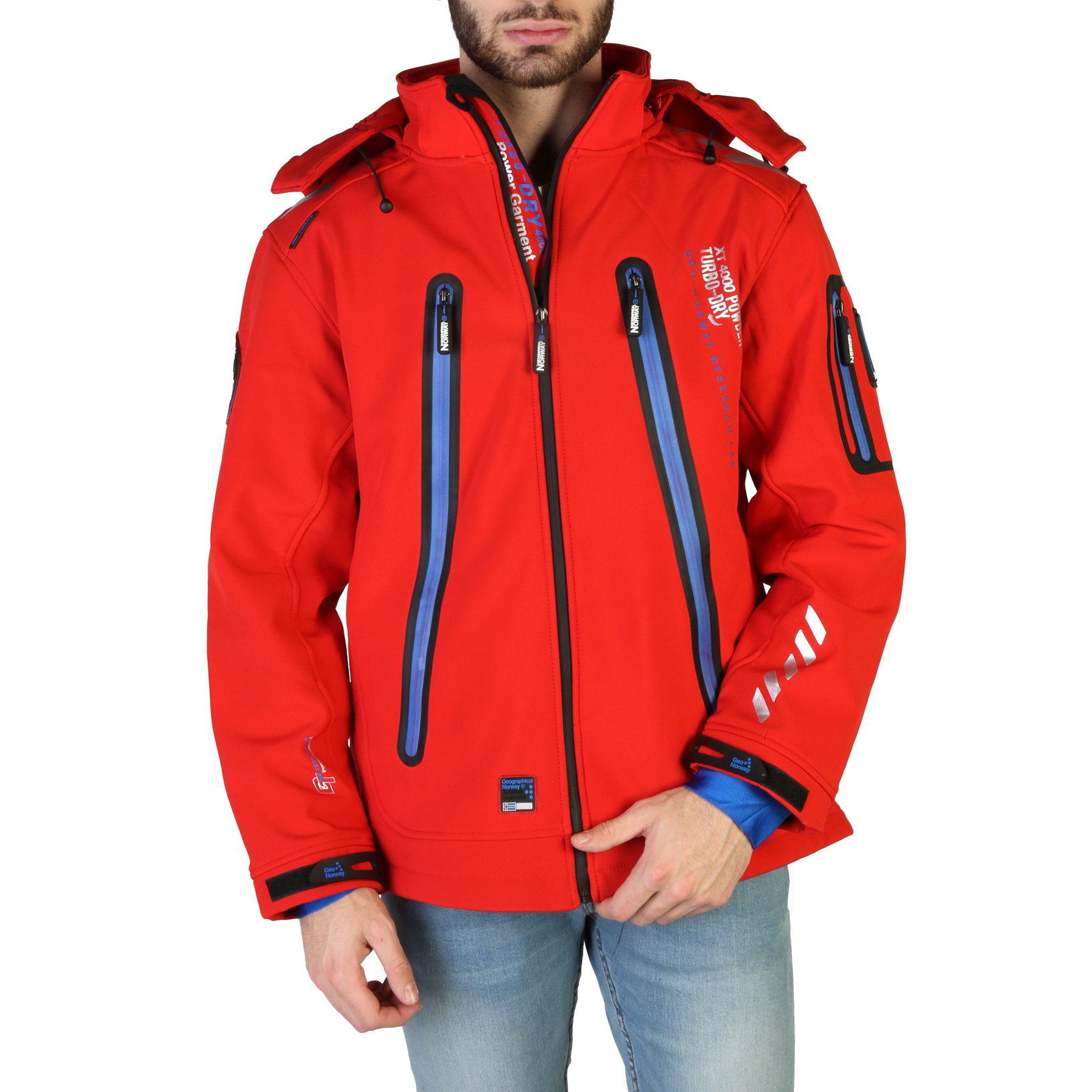 Geographical Norway Men Jackets Tarzan_man Red