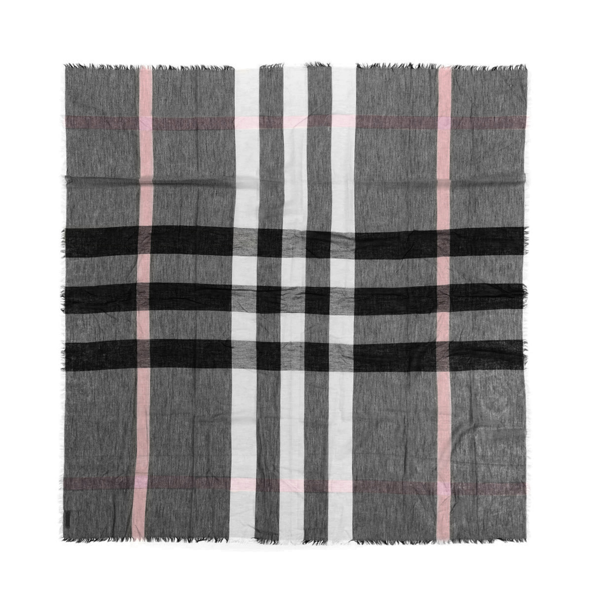 Burberry Women Scarves 40504791 Grey