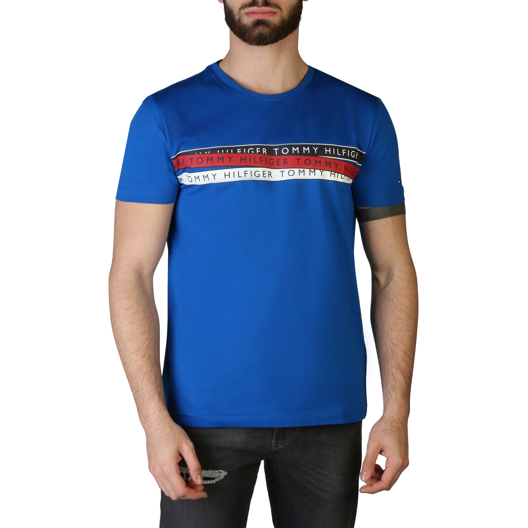 Tommy Hilfiger Men T-shirts MW0MW24549 Blue
