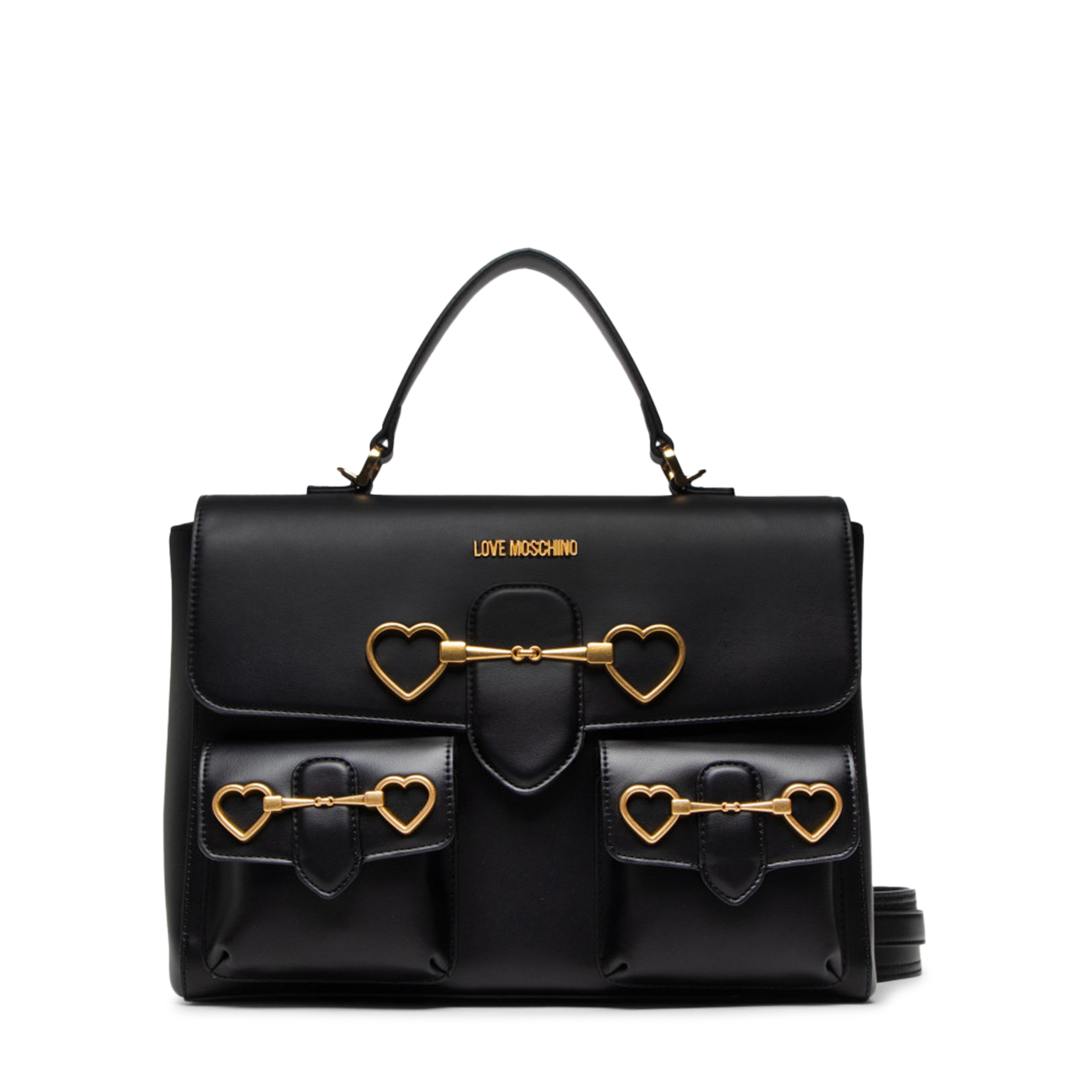 Love Moschino Black Handbags for Women - JC4076PP1ELC0