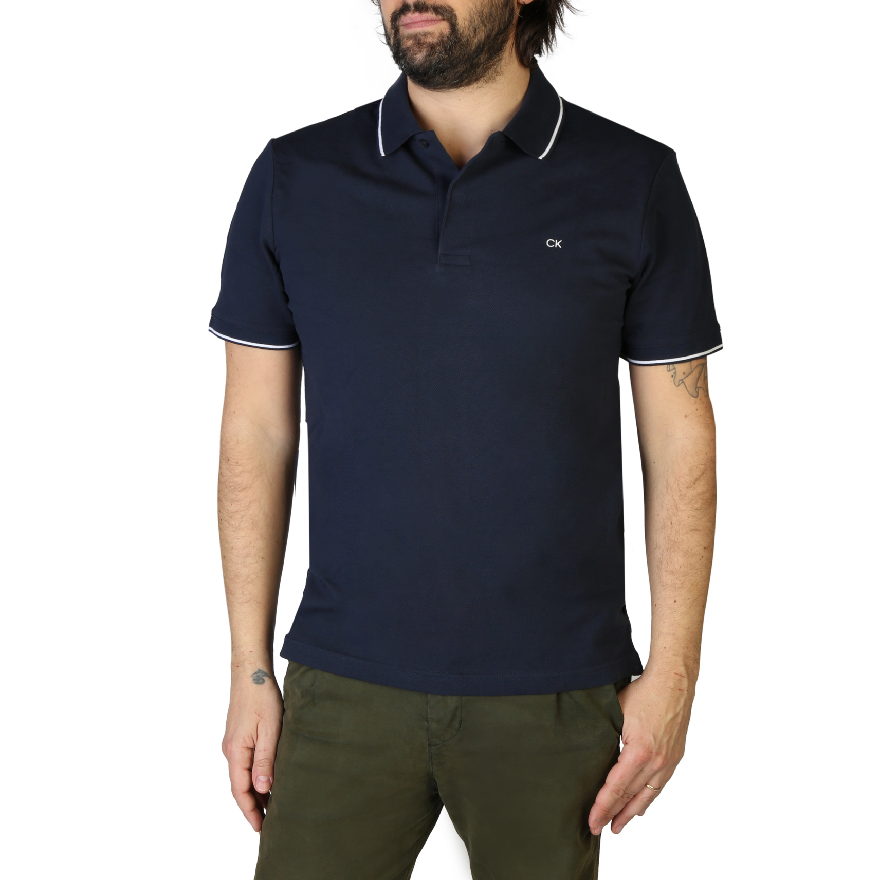 Polo  K10K108728 125795 uomo blu
