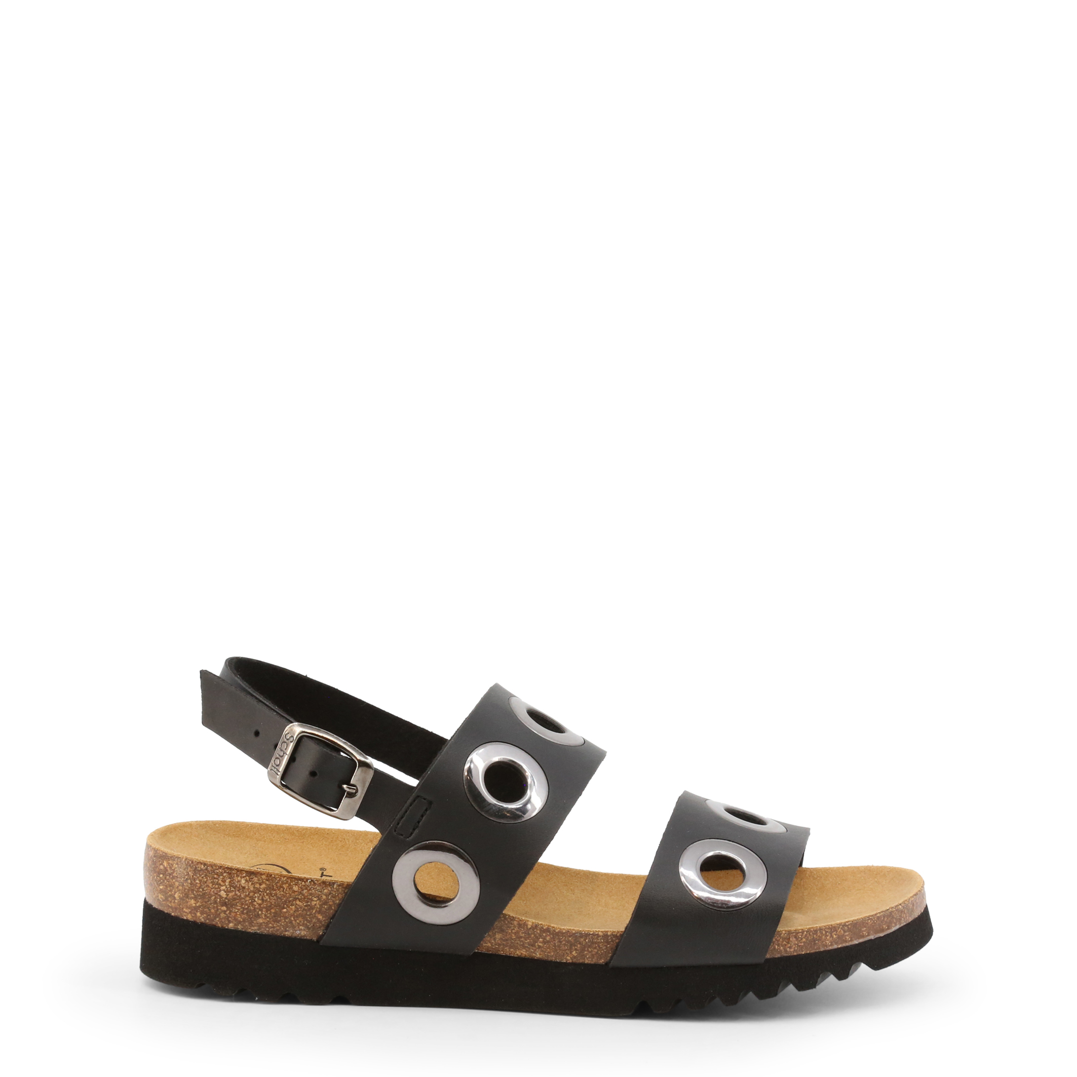 Dr Scholl Black Sandals for Women - LARA-F27788