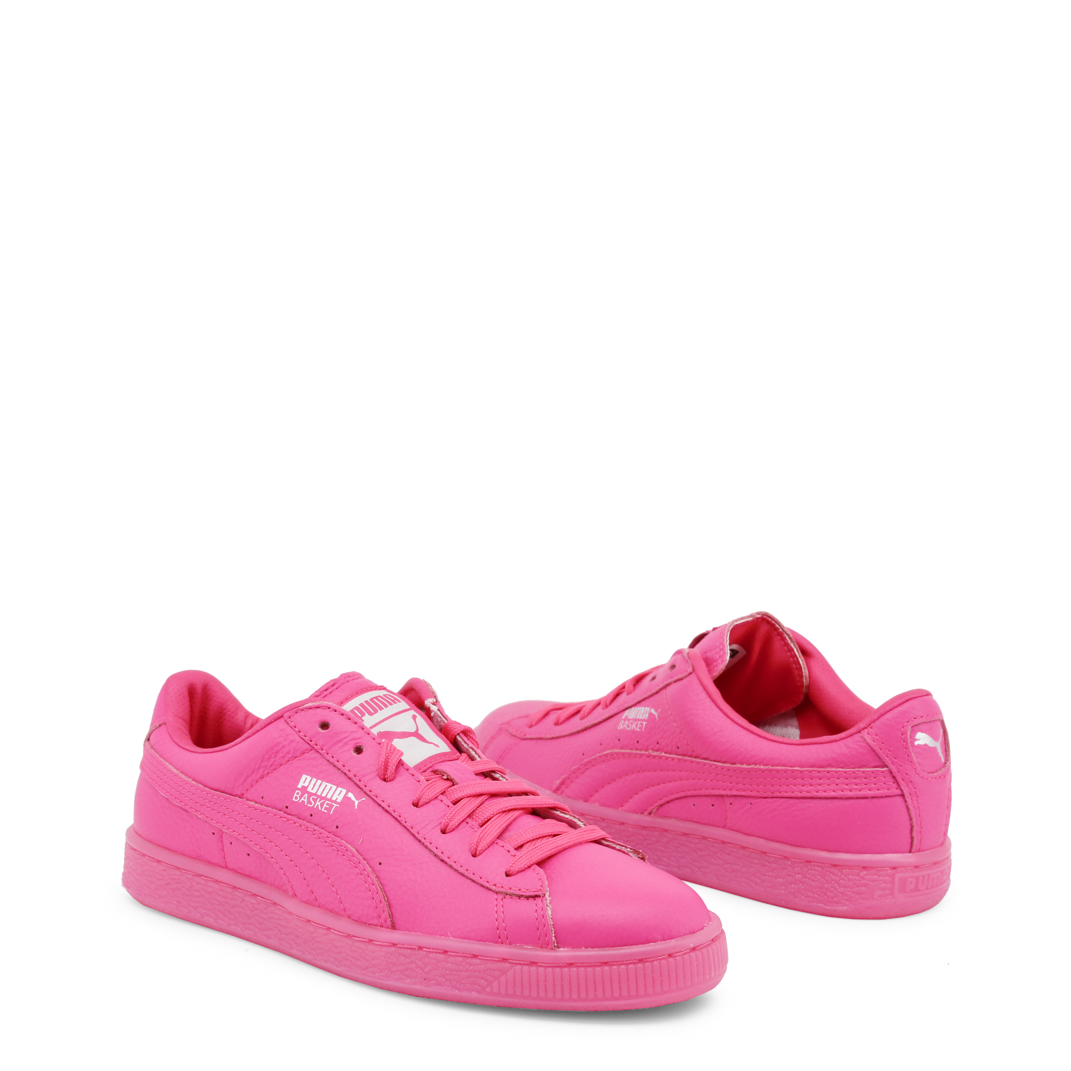 Scarpe Puma Unisex/Donna Basket classic Sneakers Bianco/Rosa Scarpe Puma Unisex/Donna Basket classic Sneakers Bianco/Rosa