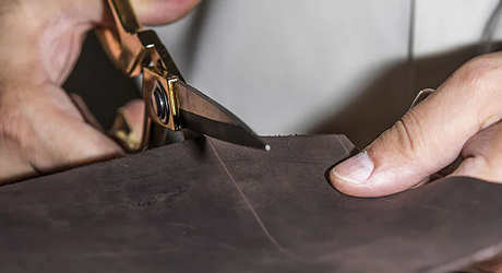Leather cutting